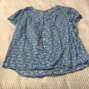 L.L. Bean short sleeve button down